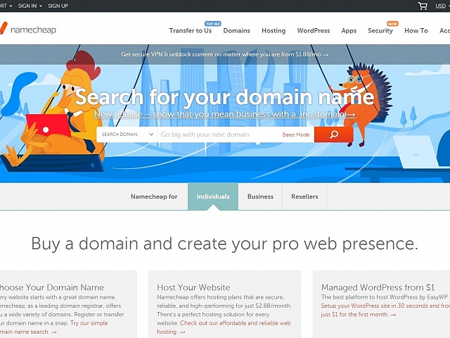 Namecheap Domains