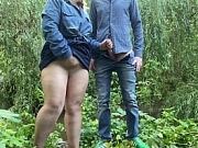 Unfamiliar milf in pantyhose masturbating milked my dick in outdoor