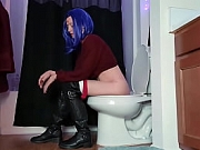 Raven in Boots Peeing [Voyeur] Sage Eldritch