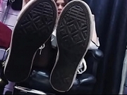 Anime girl POV sneakers and feet domination