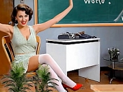 TORCELINI&period; School&period; Geography lesson 2&period; Continents&period; SFW