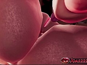 Miranda&colon; Sexy Girl in Pantyhose 3D Hentai - Hot Pussy Fingering Teasing&comma; Standing G-Spot Stimulation with Loud Moans&comma; Pussy Licking on Bed Leading to Squirt